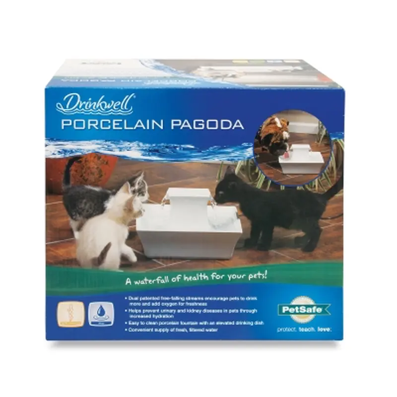 Drinkwell Porcelain Pagoda 70oz.
