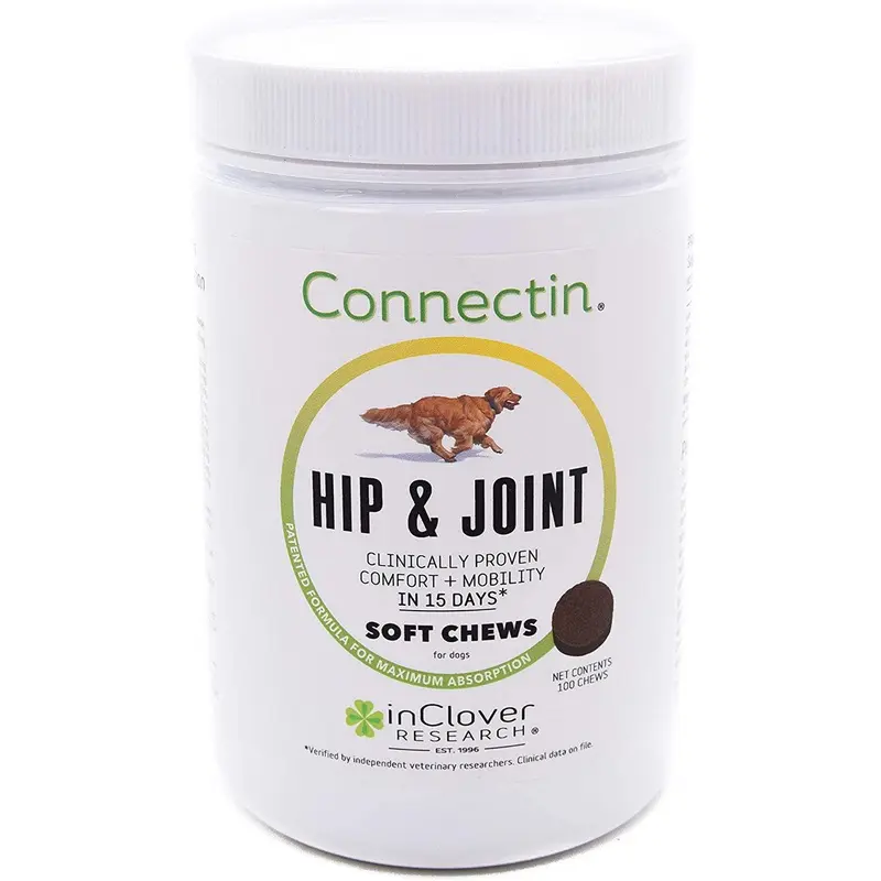 inClover Canine Connectin Hip & Joint Soft Chews Pet Supplement - 100 Count