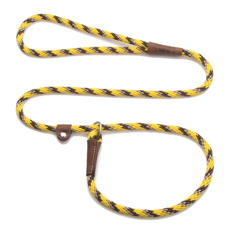 Mendota Products Mendota Slip Leash 3/8 x 6' Harvest