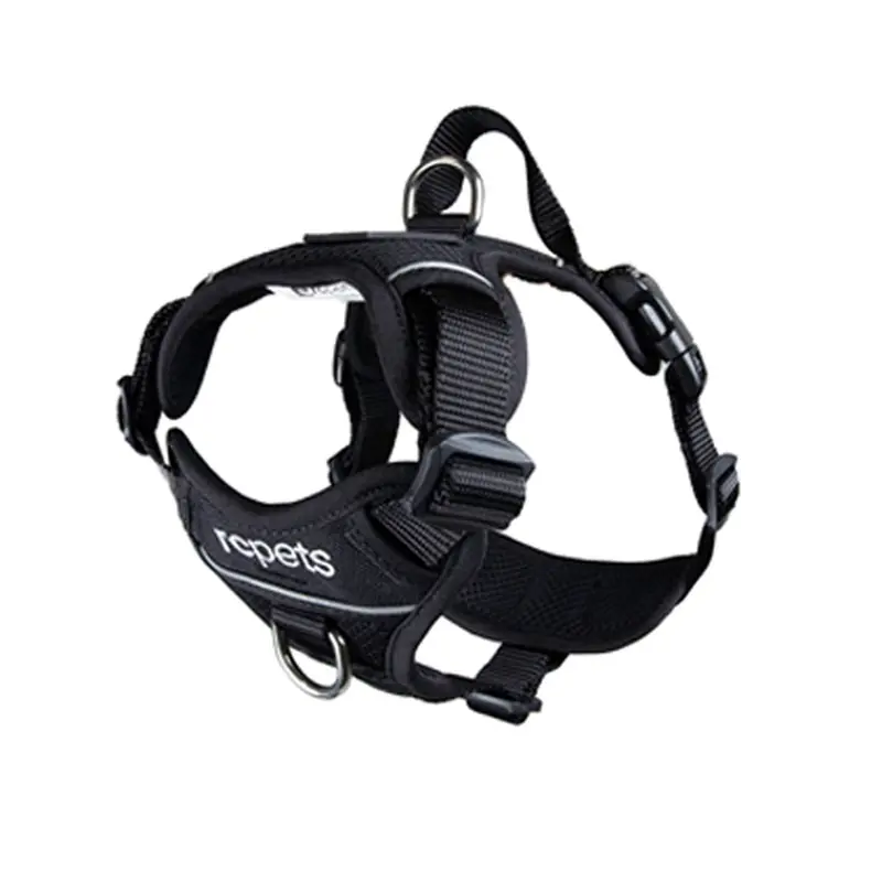 RC Pets Momentum Harness Black Large