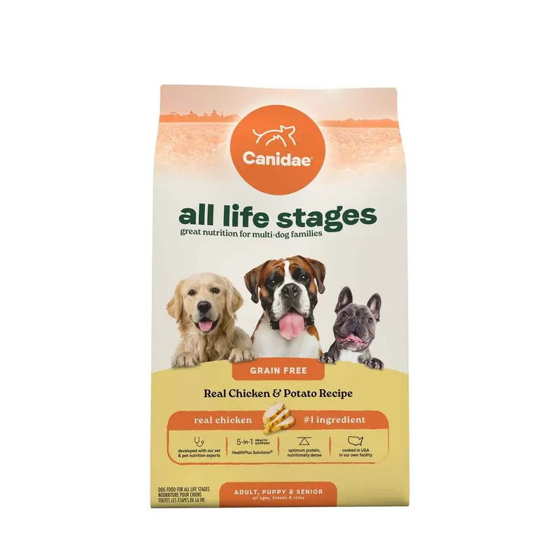 Canidae All Life Stages Dry Dog Food, Real Chicken & Potato Recipe, 4lb