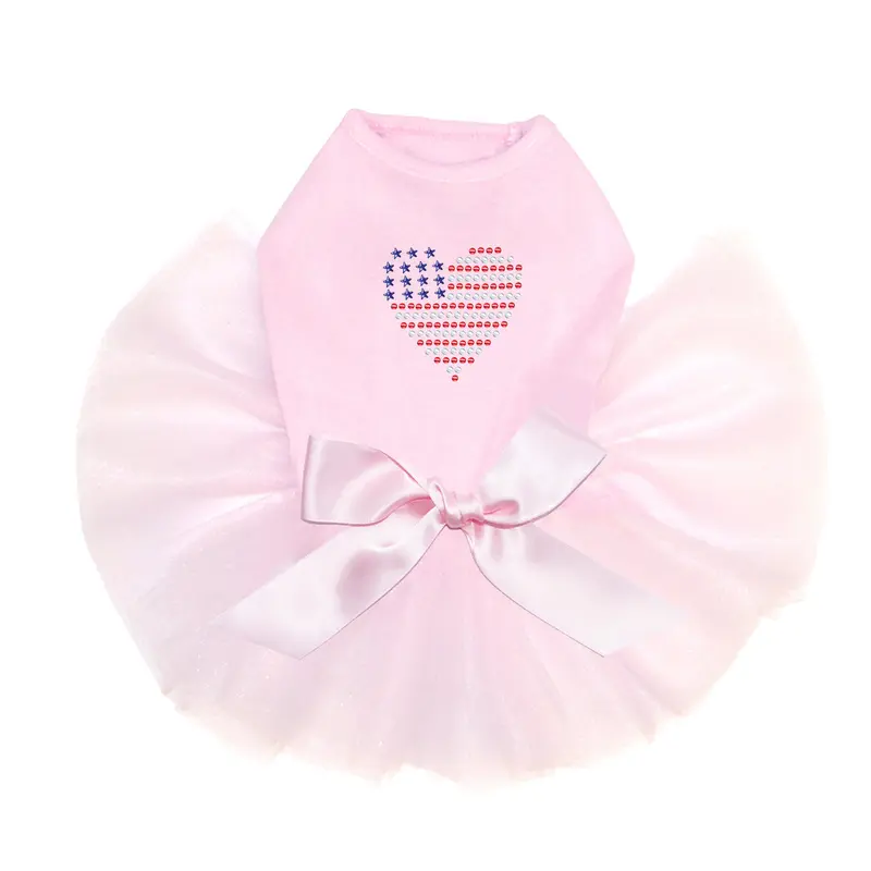 Patriotic Heart  1 - Custom Tutu