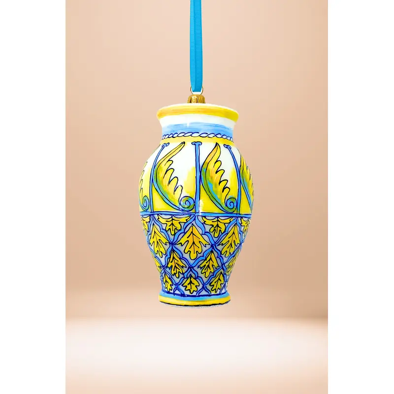 Salerno Vase Polish Glass Ornament