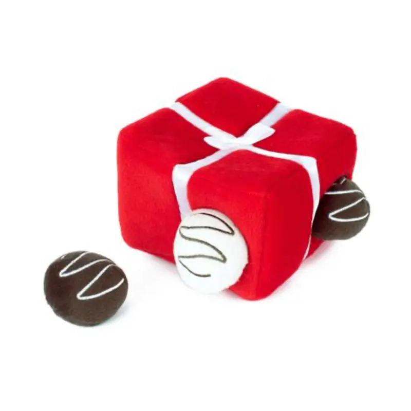 Zippy Paws Valentines Burrow Box of Chocolates