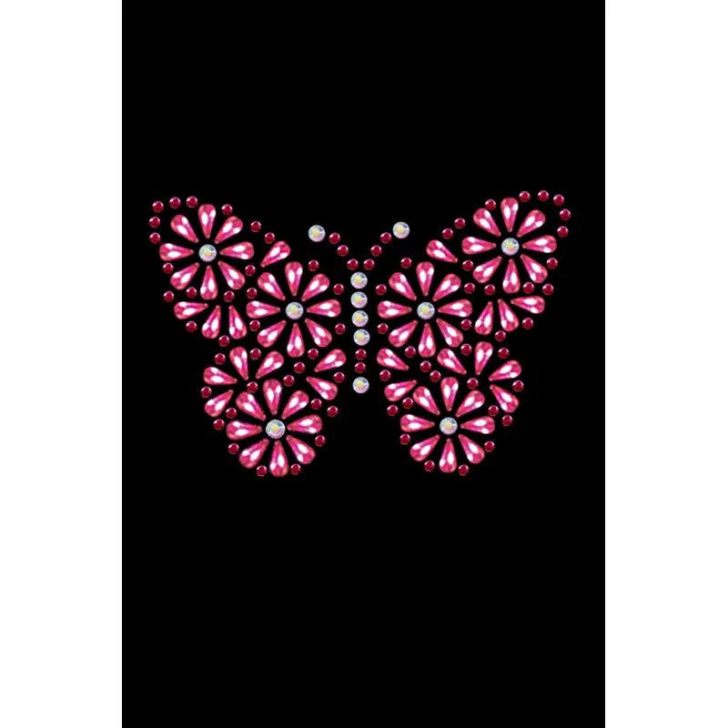 Pink Nailhead Butterfly - Bandannas