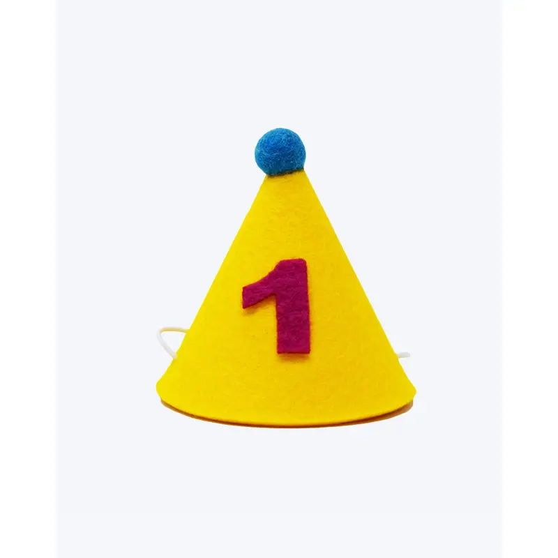 PAWTY HAT - Purple Number