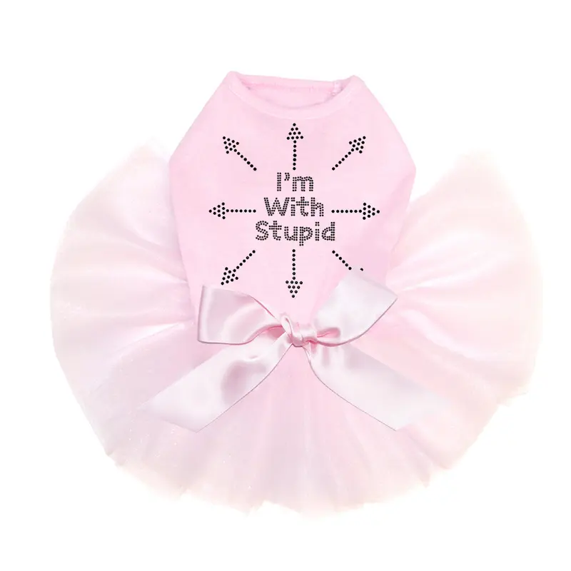 I'm with Stupid - Custom Tutu