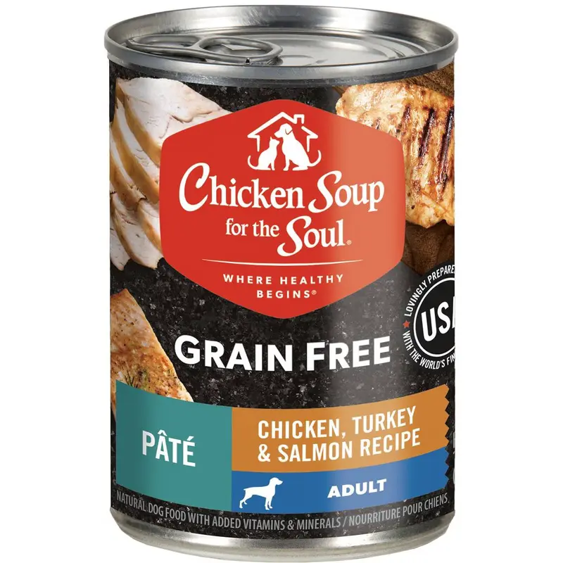 Chicken Soup for the Soul GF Chicken, Turkey and Salmon dog (12.5oz)