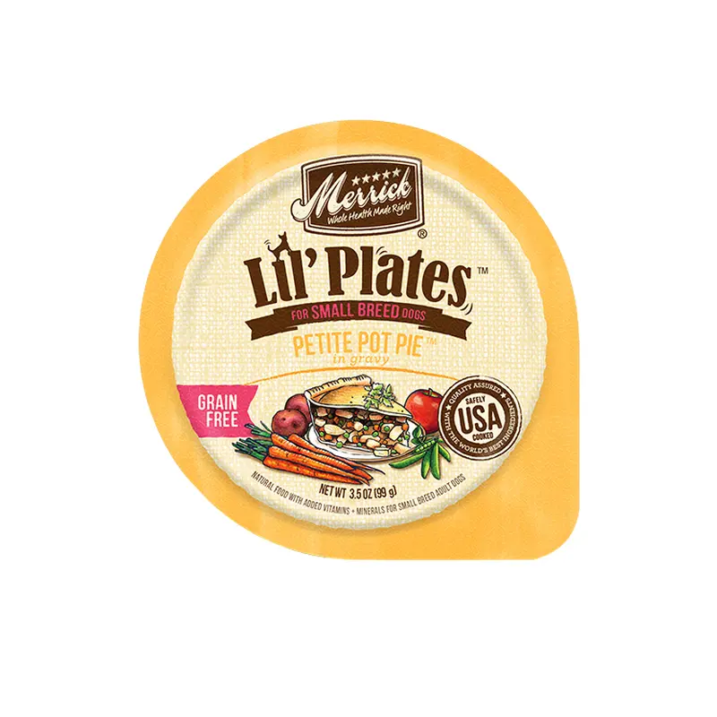 Merrick Lil Plates Grain Free Petite Pot Pie Wet Dog Food (3.5oz)