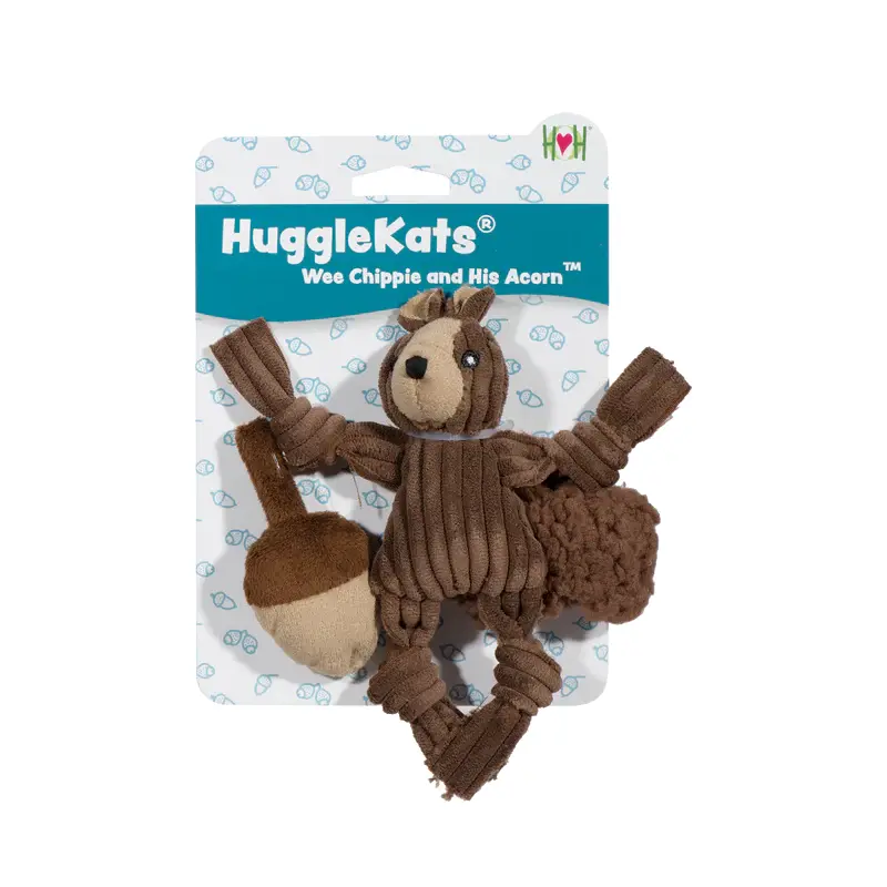 HuggleKats Chippie & Acorn Cat Toy