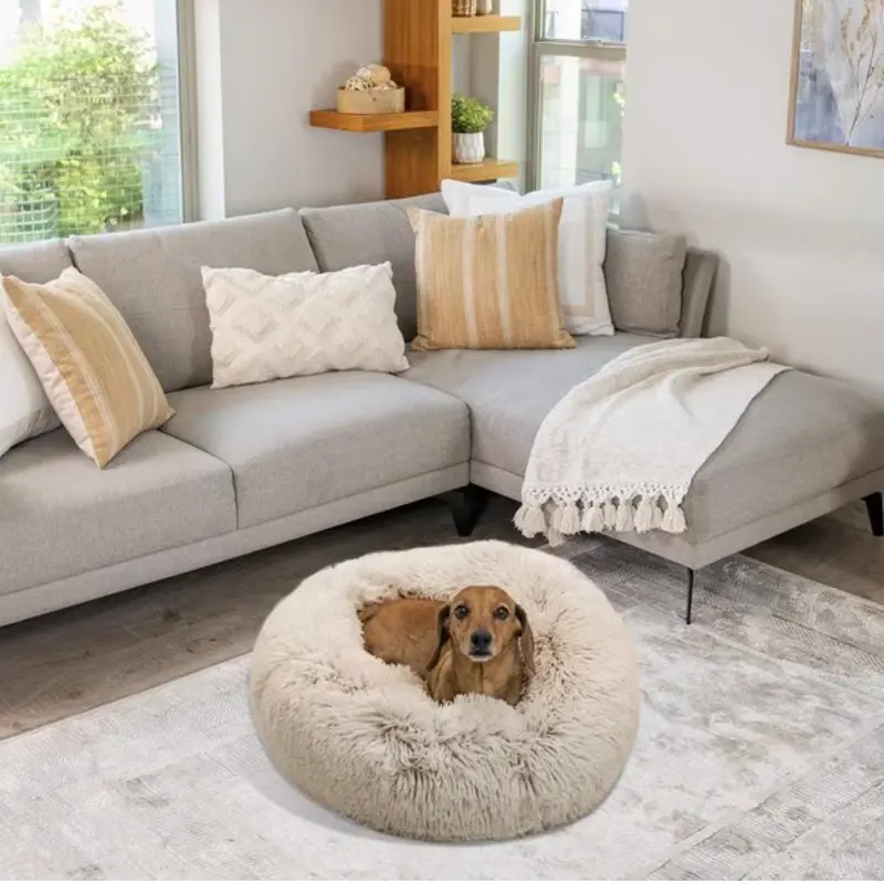 The Original Calming Shag Dounut Cuddler