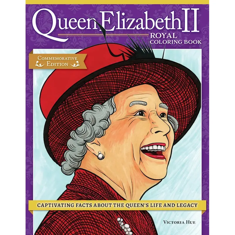 Queen Elizabeth II Royal Coloring Book