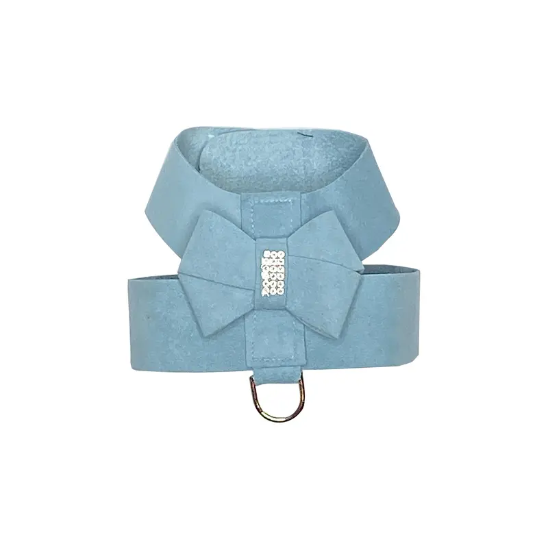 Hollywood Bow Dog Harness, Blue Horizon