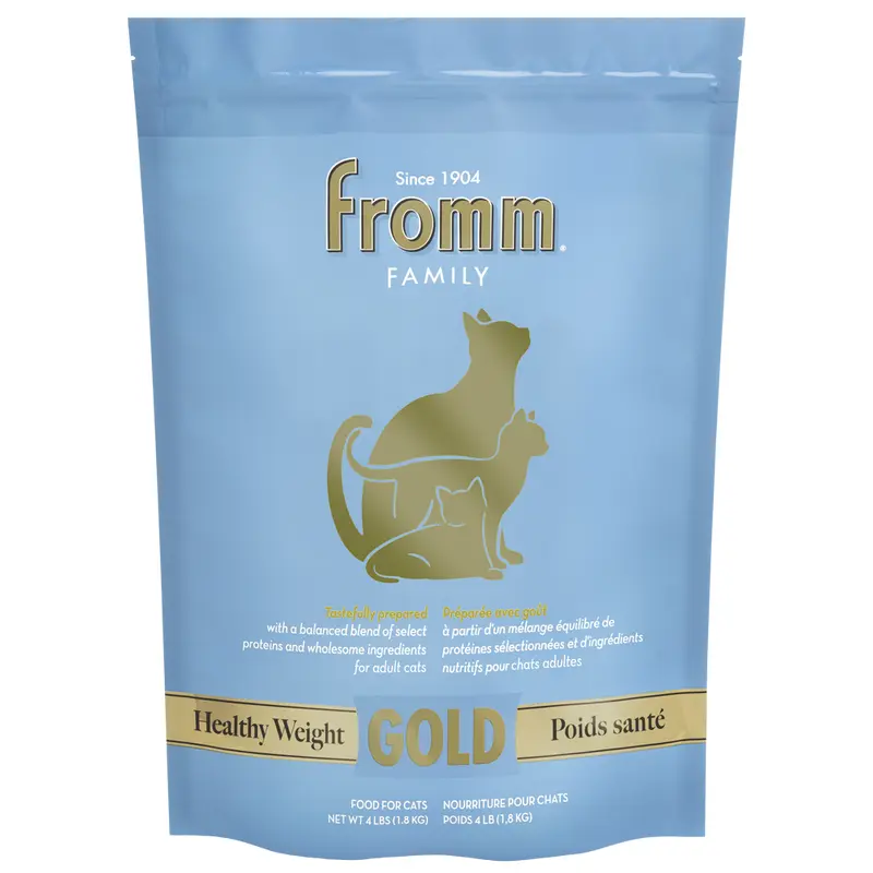 Fromm Healthy Weight Gold Dry Cat Food - Chicken & Duck - 10lb Bag