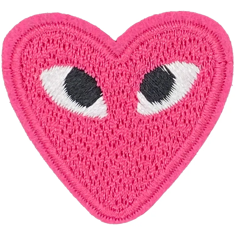 Heart with Eyes ( Hot Pink) - Patch