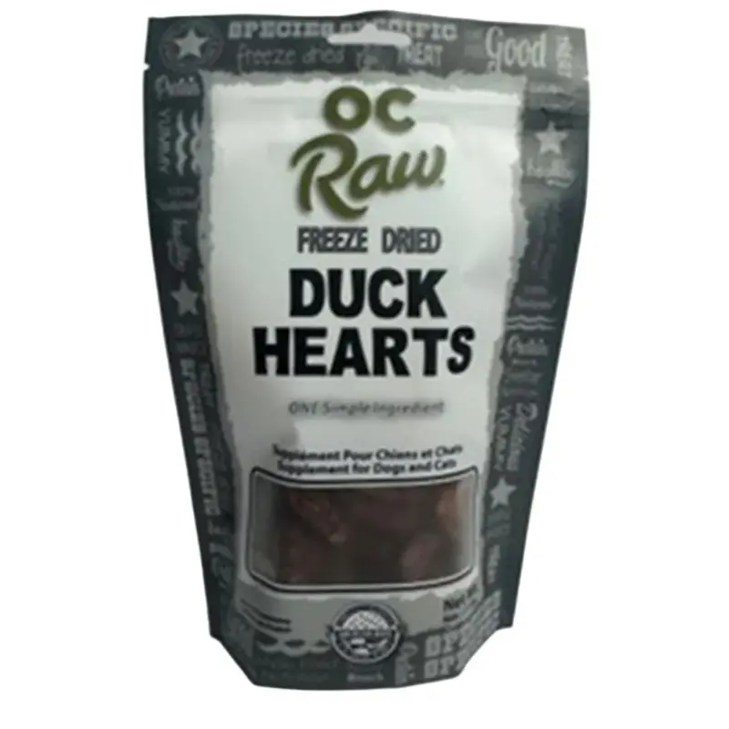 OC Raw Freeze Dried Duck Liver 4 oz.