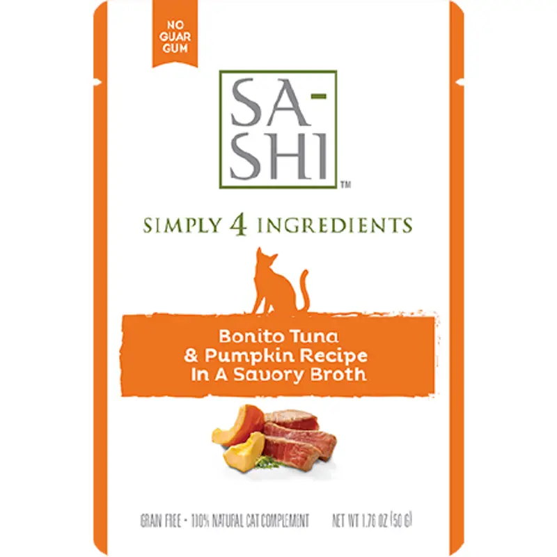 Sa-shi Bonito Tuna & Pumpkin Recipe  1.76oz