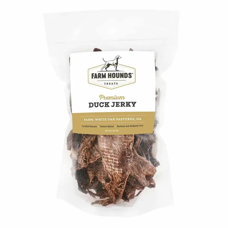 Farm Hounds Duck Jerky Dog Treats 3.5oz