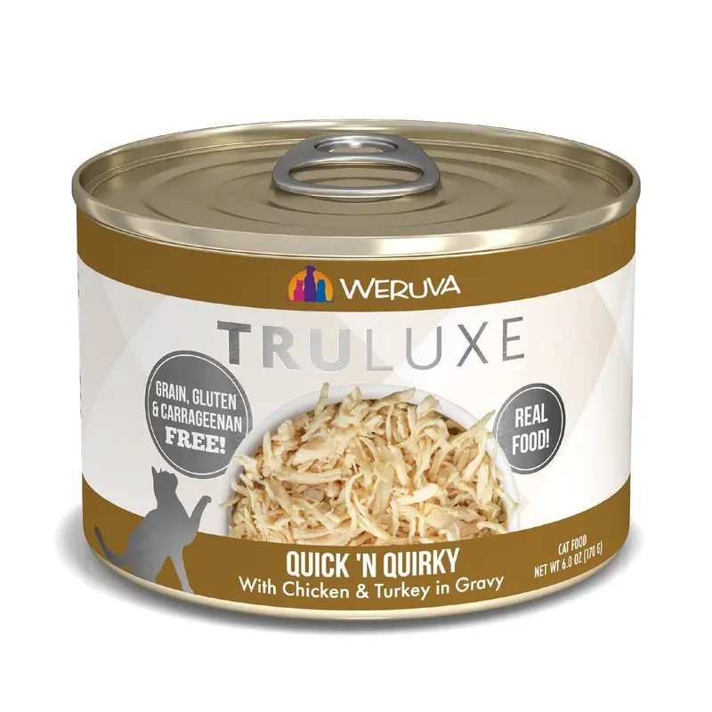 Weruva Truluxe Cat food 6oz Can Quick 'N Quirky