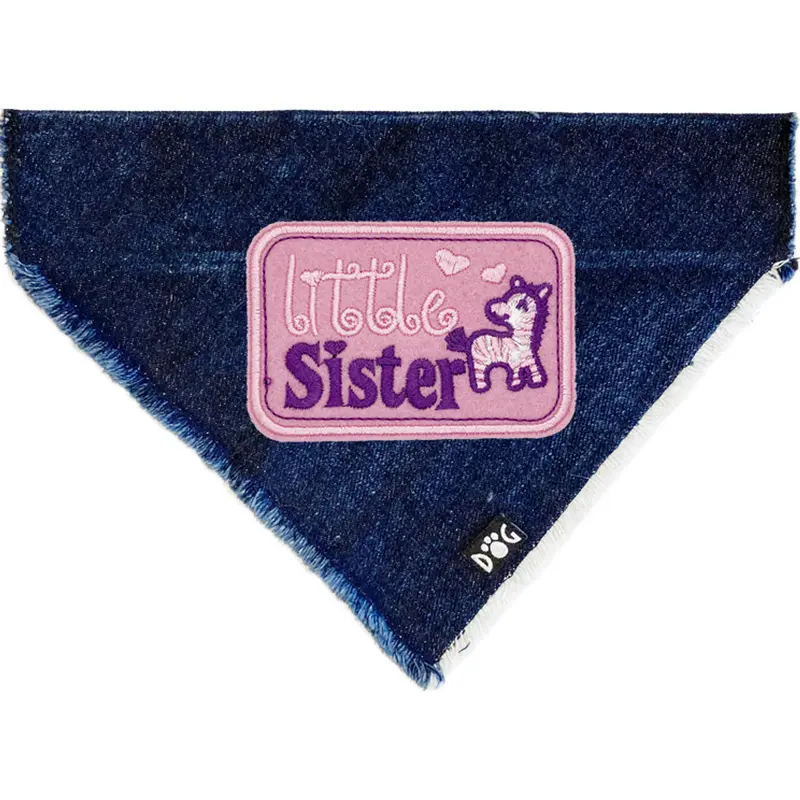 Little Sister Denim Bandana