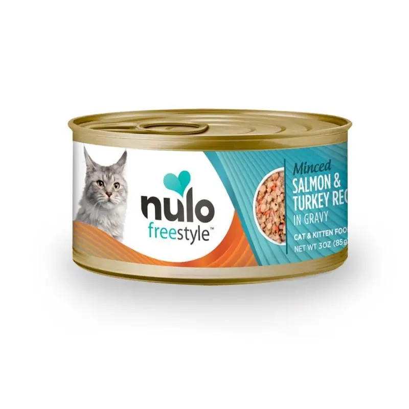 Nulo Freestyle Cat & Kitten Can Shredded Chicken & Duck in Gravy 3oz