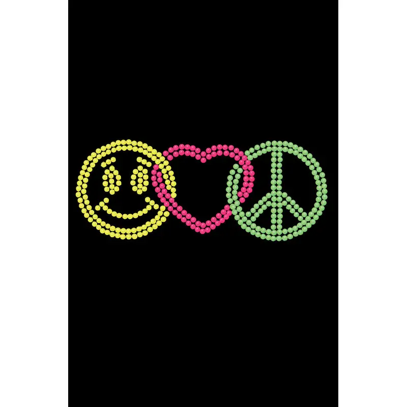 Smiley Face, Love, Peace - Bandanna