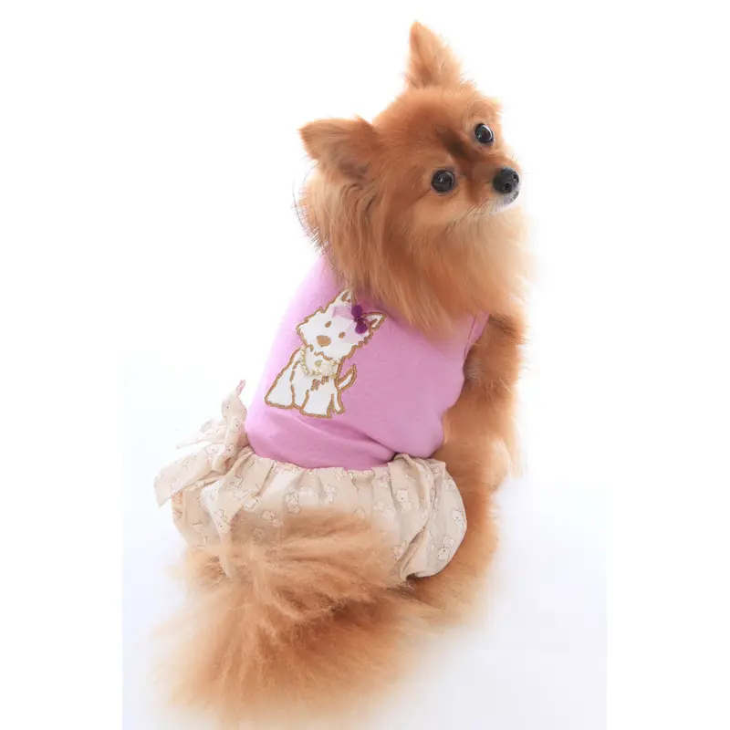 The Hugs & Kisses Puppy Bubble Dress