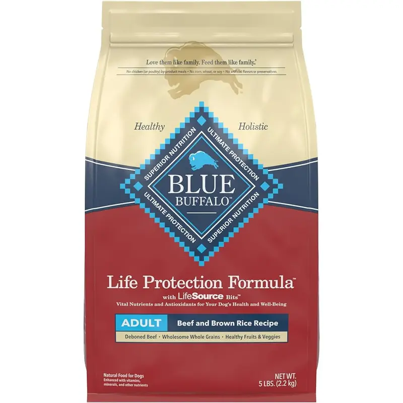 Blue Buffalo Life Protection Formula Adult Beef & Brown Rice Dry Dog Food