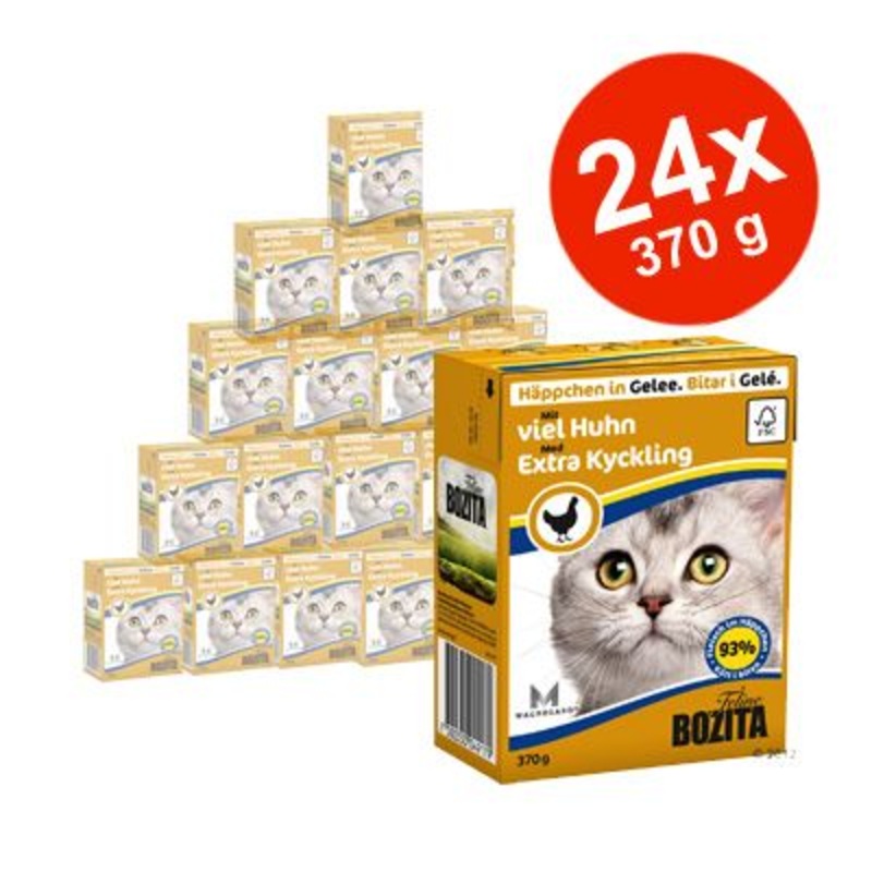 Bozita Chunks in sauce Saver Pack 24 x 370g