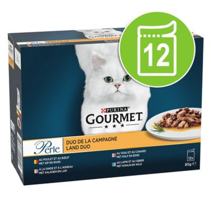 Gourmet Perle Pouches Mixed Pack 12 x 85g